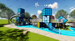 开云社区儿童游乐设备