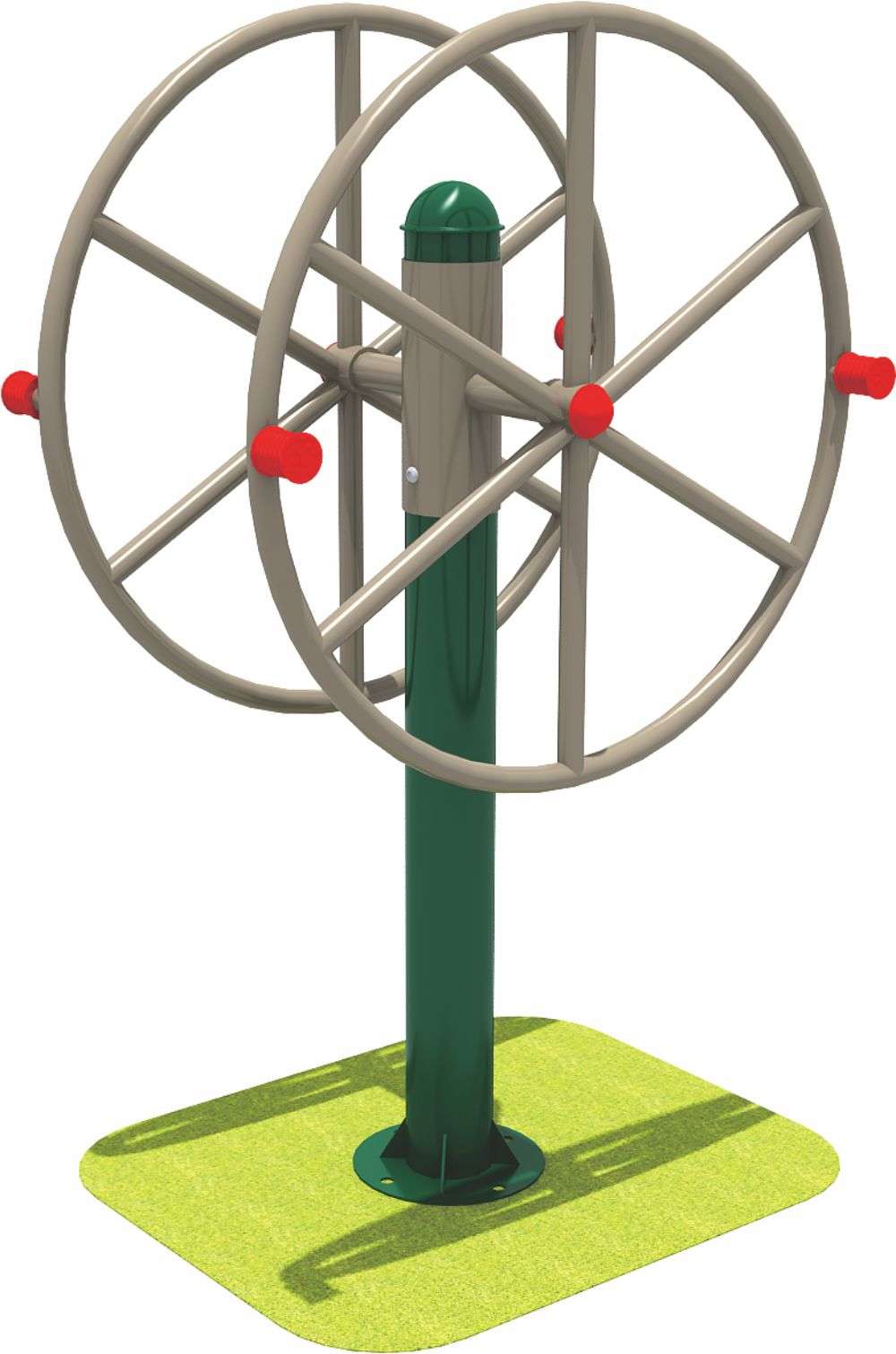 开云健身器材 旋转风轮