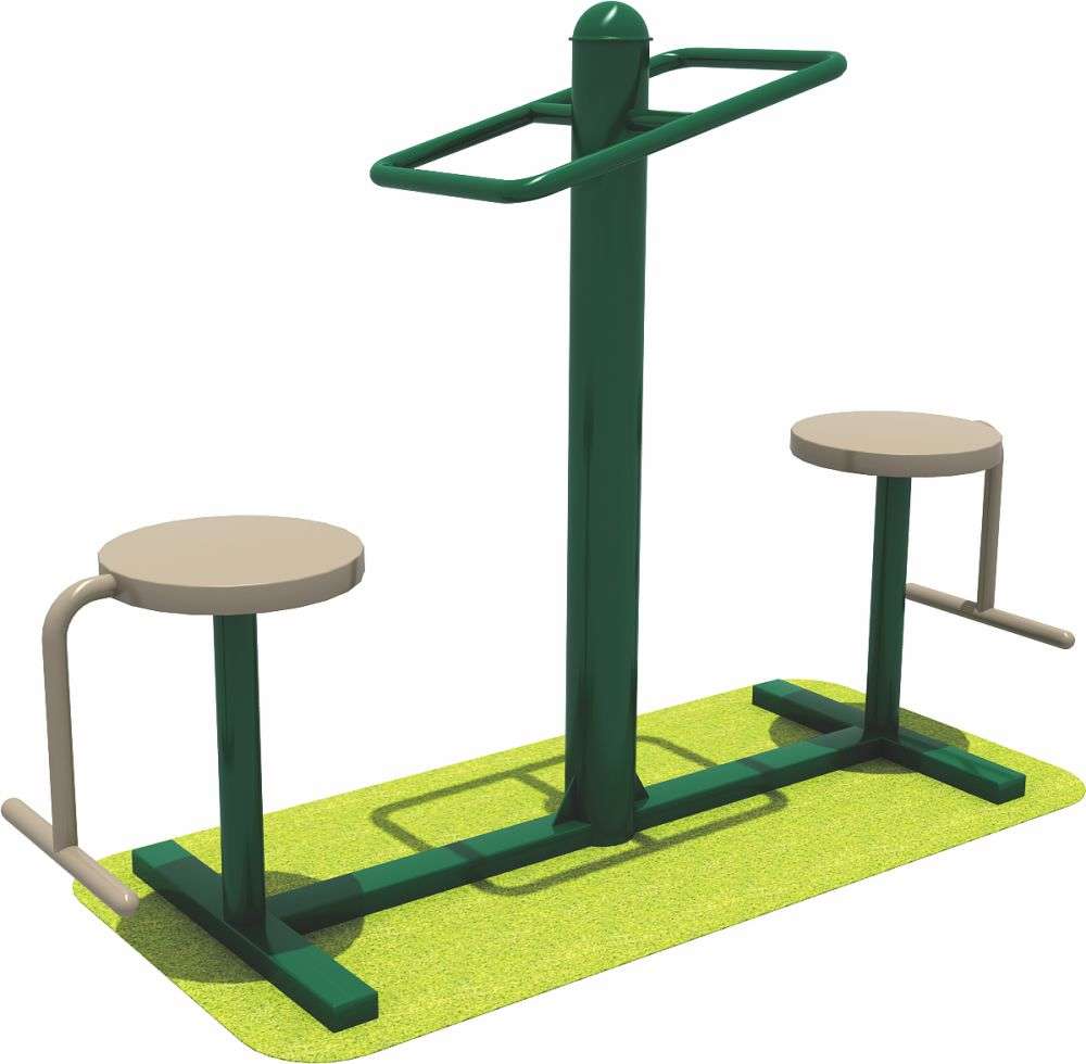 开云健身器材 坐式扭腰器