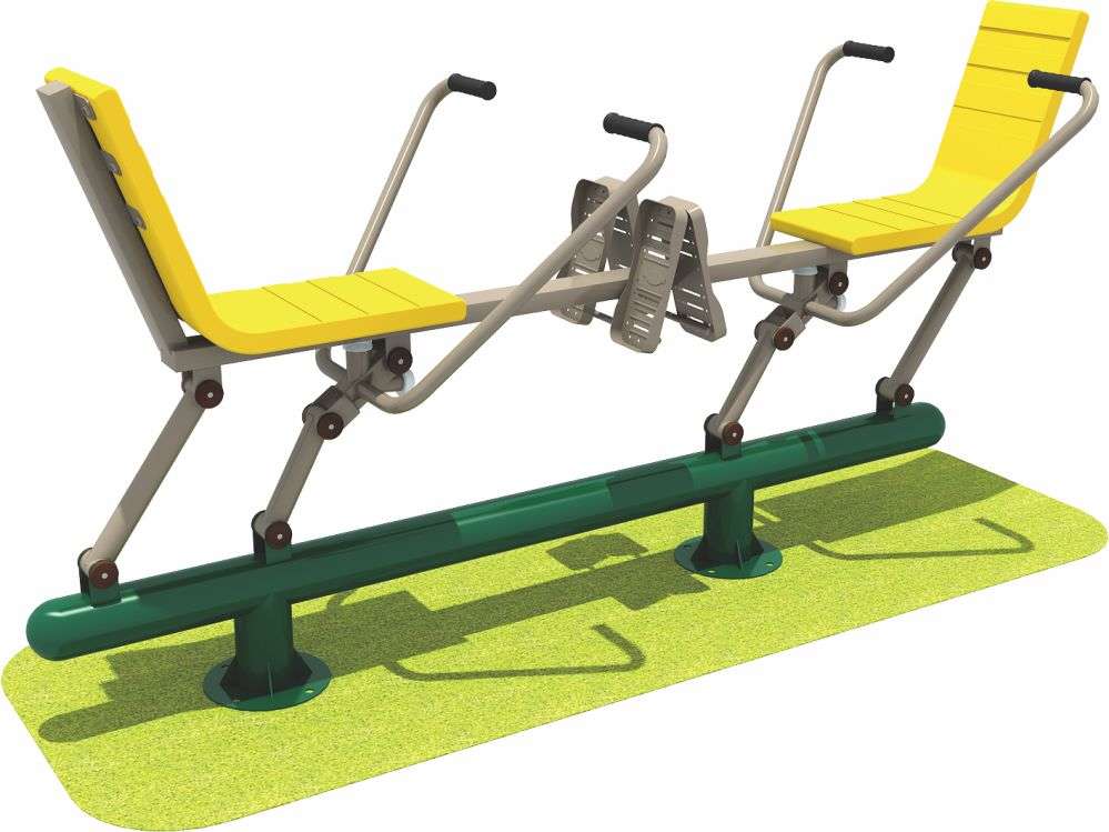 开云健身器材 双人坐推器