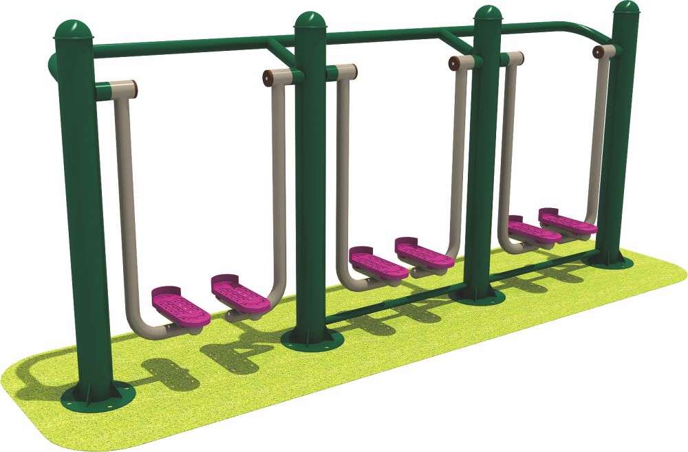 开云健身器材 三人漫步机